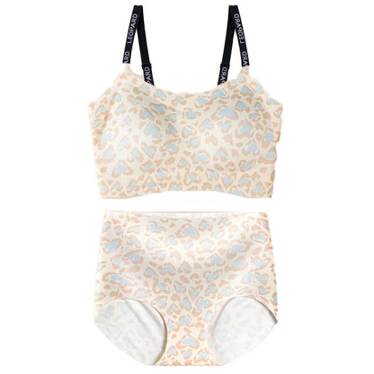 🍂Autumn Promotion 41%💕Women's Seamless Leopard Bra & Panty Set