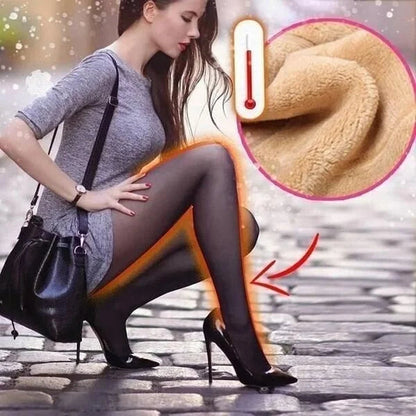 🍂Autumn Promotion 61%💕warm plush lined elasticated tights
