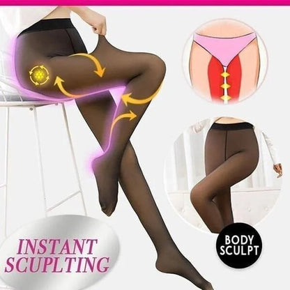 🍂Autumn Promotion 61%💕warm plush lined elasticated tights