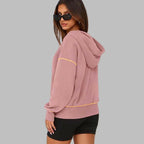 🍂Autumn Promotion 40%💕Women's Hooded Sweatshirt with Half zip
