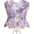 Women's Lace Up Shapewear Tube Top
