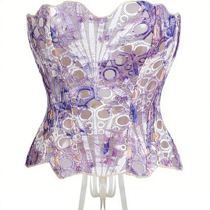 Women's Lace Up Shapewear Tube Top
