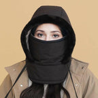 🍂Autumn Promotion 50%💕Plush-lined Thickened Thermal Hat with Face Mask for Men and Women
