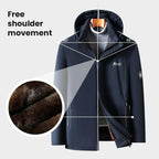 🍂Autumn Promotion 50%💕Best Gift - Men’s Padded Thermal Plush Parka Jacket with Removable Hood