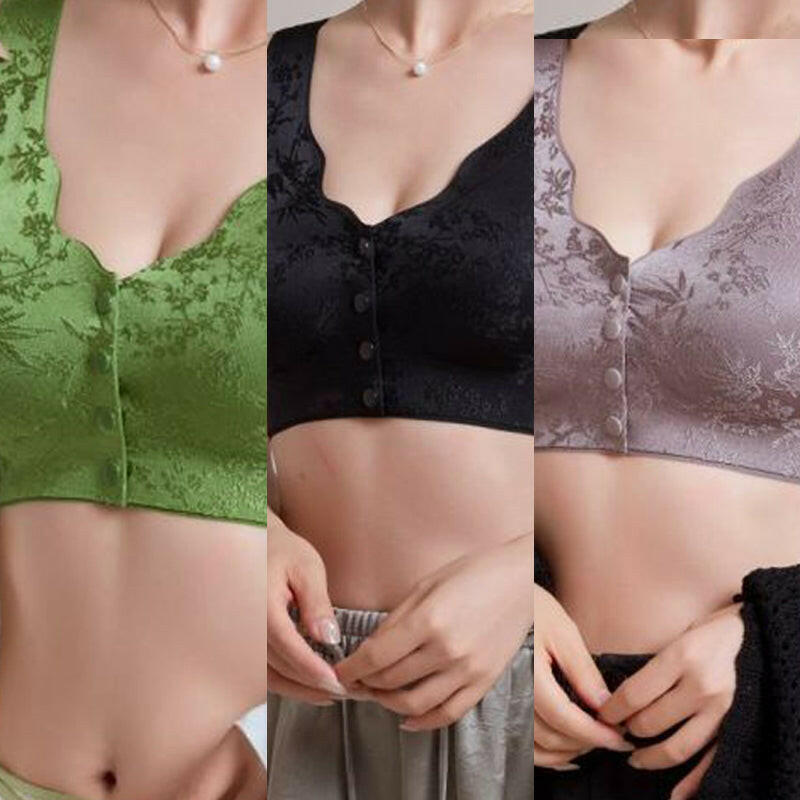 Comfort Front-Clasp & Wire-Free Seamless Bra