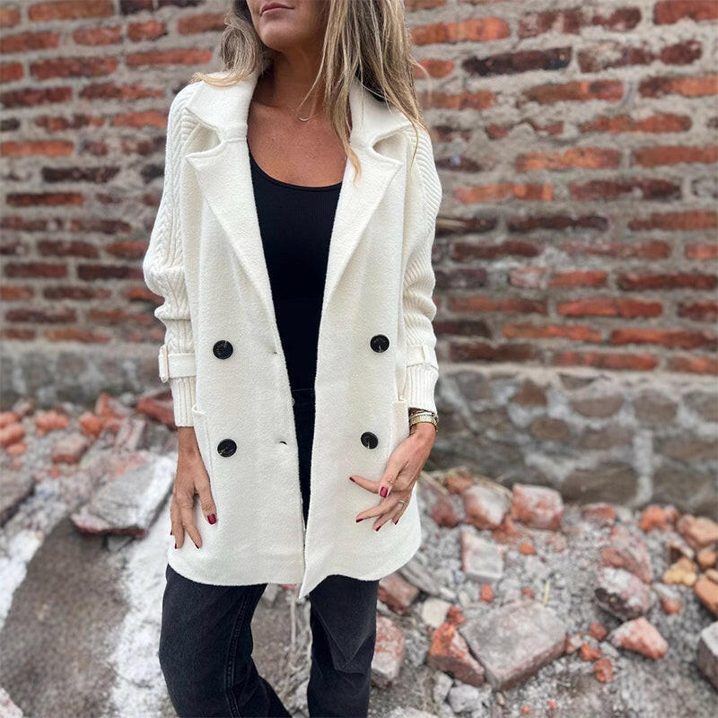 🍂Autumn Promotion 50%💕Women’s Mid-Length Lapel Double Breasted Coat