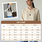 🍂Autumn Promotion 50%💕Women’s Stylish Long Sleeve Hooded Knit Top