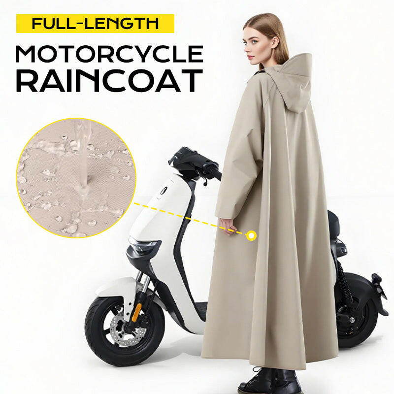 🍂Autumn Promotion 50%💕Full-Length Motorcycle Raincoat