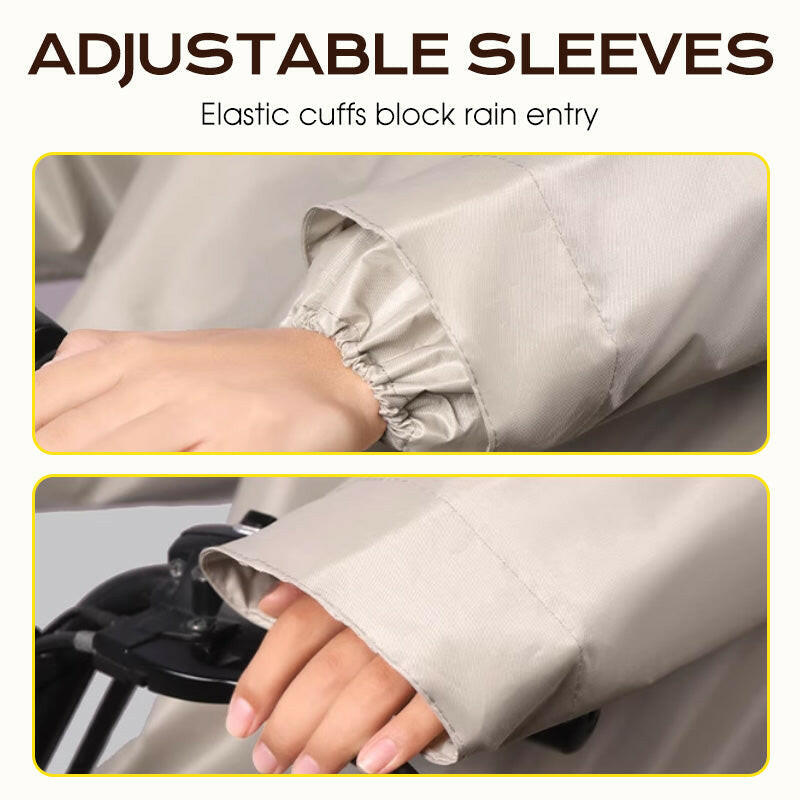 🍂Autumn Promotion 50%💕Full-Length Motorcycle Raincoat