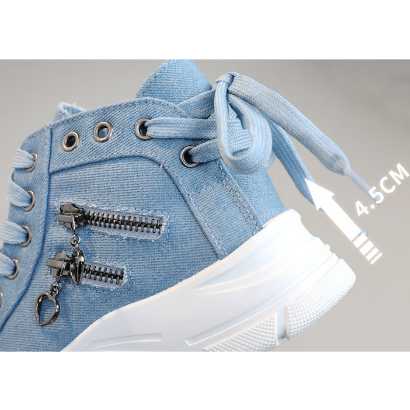 🍂Autumn Promotion 50%💕Women's Casual Chunky-Soled Canvas Shoes