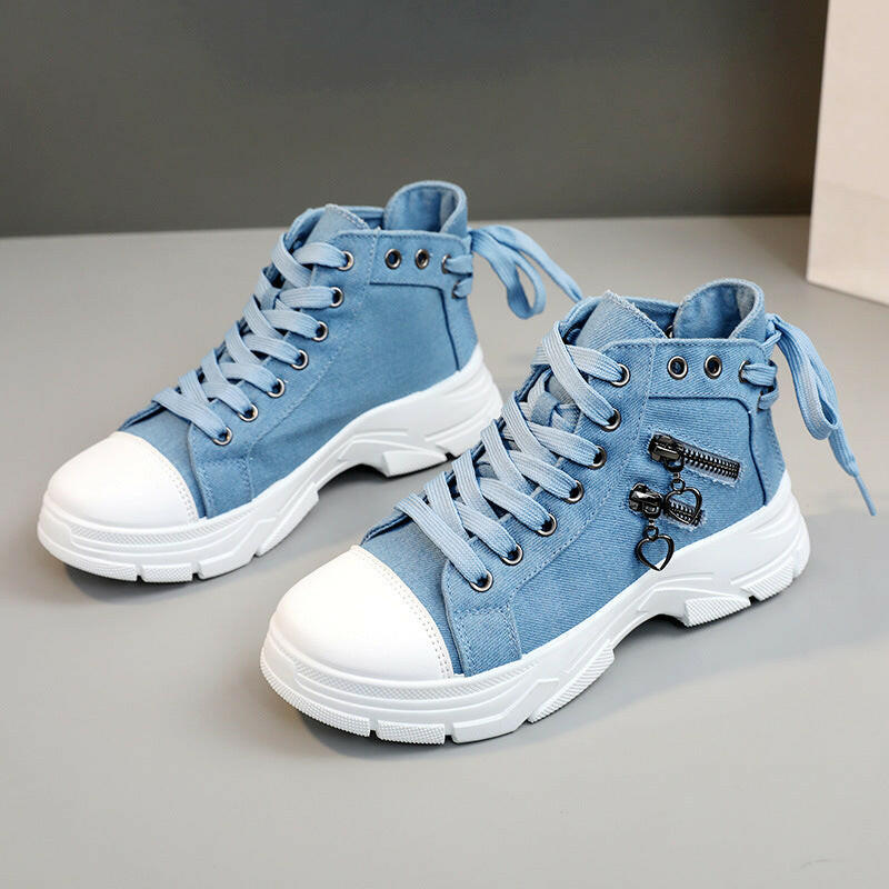 🍂Autumn Promotion 50%💕Women's Casual Chunky-Soled Canvas Shoes