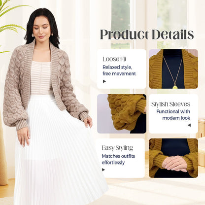 🍂Autumn Promotion 50%💕Women's Warm Shawls and Wraps with Sleeves
