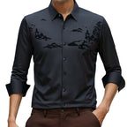 Men’s Classic Oriental Landscape Thermal Shirt