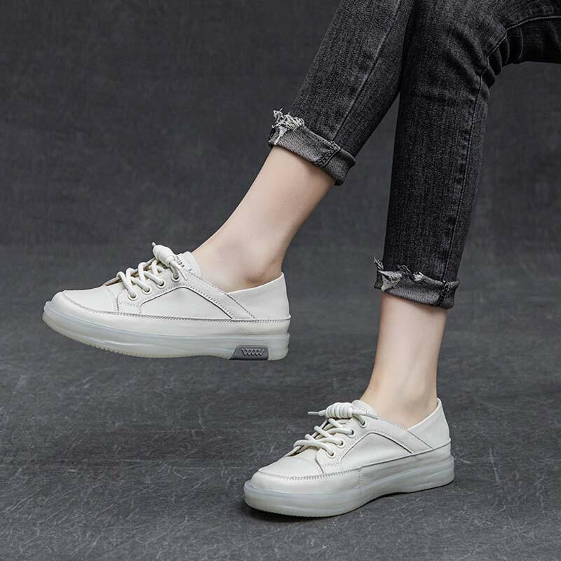 Women's Casual Artificial Leather Shoes