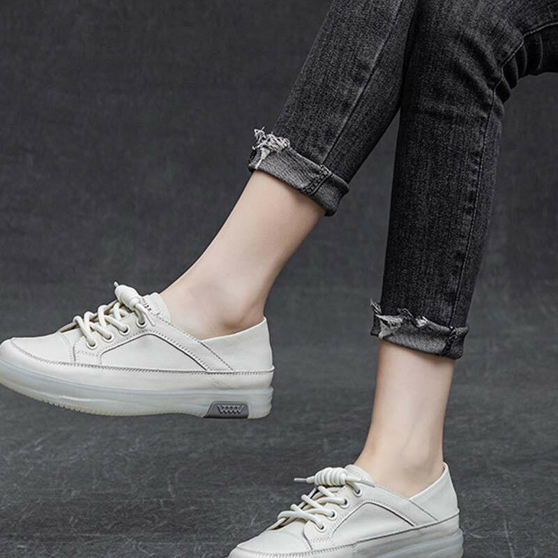Women's Casual Artificial Leather Shoes