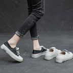 Women's Casual Artificial Leather Shoes
