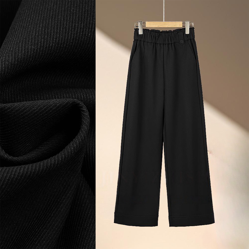 Women’s Casual High-Waist Wide-Leg Pants