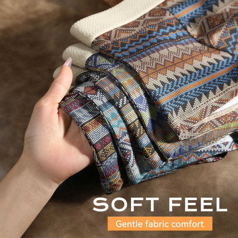 Men's Breathable Geometric Pattern Boxer Briefs