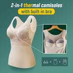 High Stretch Thermal Camisole with Built-in Bra