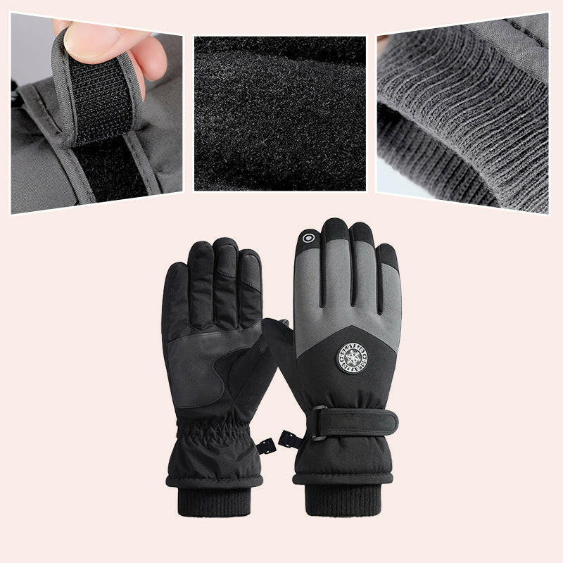 Soft Padded Gloves with Touchscreen Compatibility