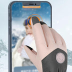 Soft Padded Gloves with Touchscreen Compatibility
