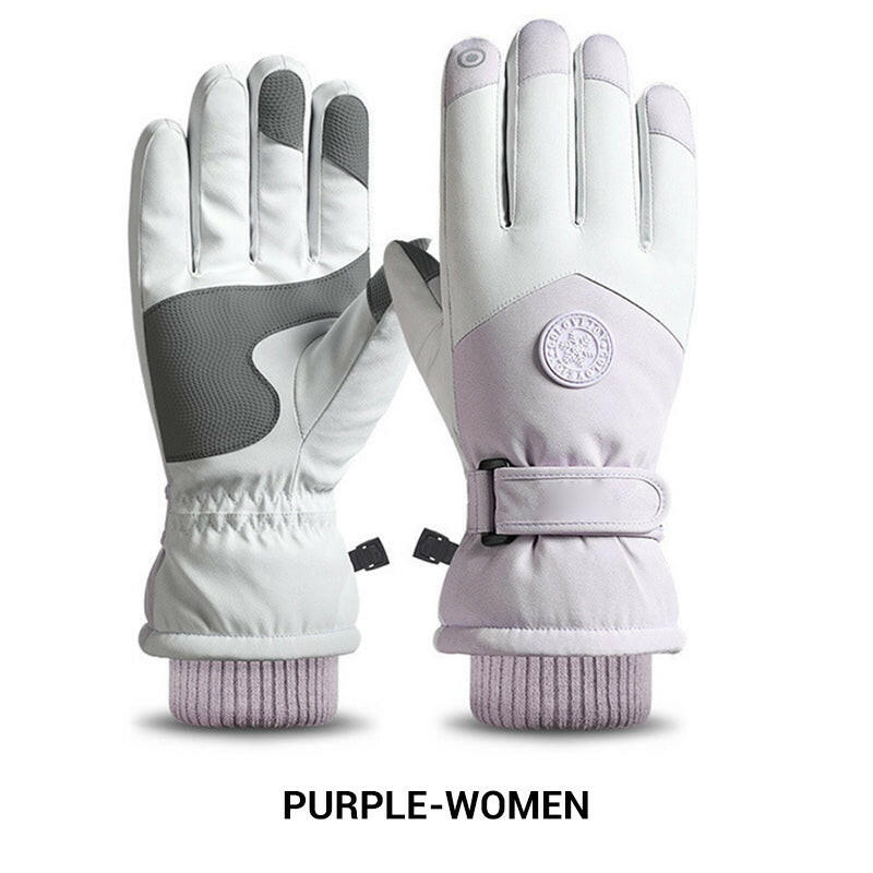 Soft Padded Gloves with Touchscreen Compatibility