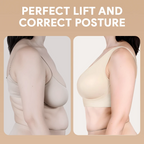 Seamless Front Closure Cross Shaping Bra