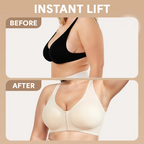 Seamless Front Closure Cross Shaping Bra