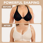 Seamless Front Closure Cross Shaping Bra