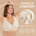 Seamless Front Closure Cross Shaping Bra