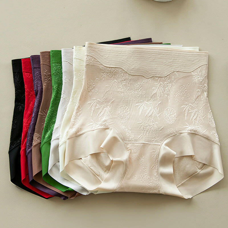 Women's High-Waisted Invisible Tummy-Control Soft Underwear Panties