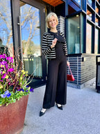 🥰Tummy Control Button Wide Leg Pant