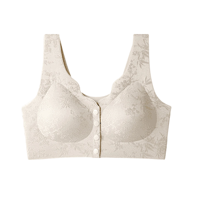 Comfort Front-Clasp & Wire-Free Seamless Bra