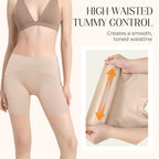High-Waisted Tummy Control Shapewear Shorts