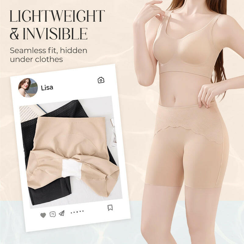 High-Waisted Tummy Control Shapewear Shorts