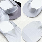 5 Pairs Ice Silk No-Show Socks Set