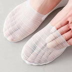 5 Pairs Ice Silk No-Show Socks Set