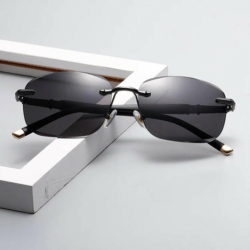 High Definition Rimless Protective Sunglasses