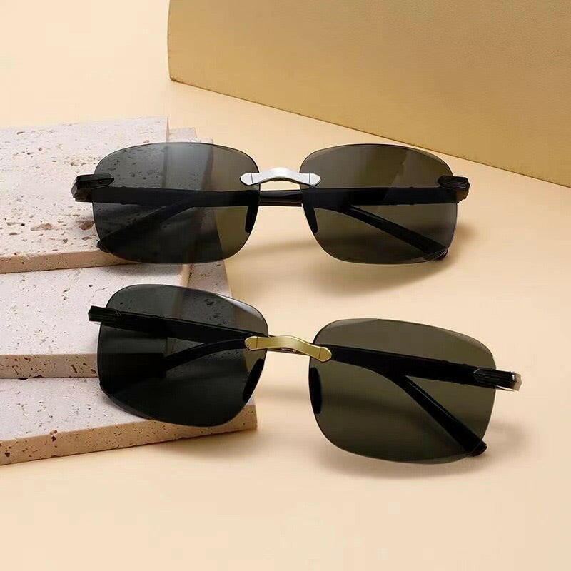 High Definition Rimless Protective Sunglasses