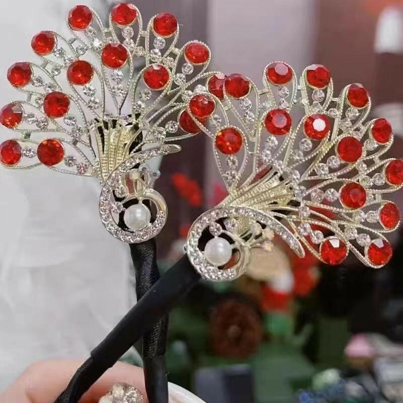 Fashion Vintage Peacock Hair Accessories