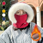 Warm Outdoor Windproof Scarf Hat
