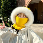 Warm Outdoor Windproof Scarf Hat