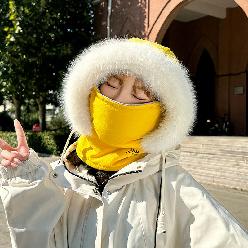 Warm Outdoor Windproof Scarf Hat