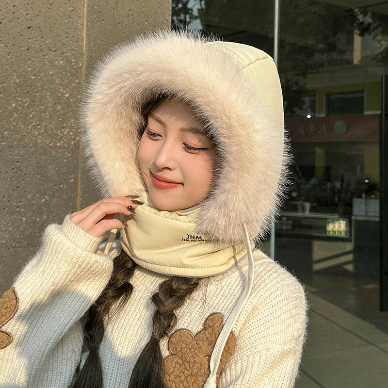 Warm Outdoor Windproof Scarf Hat