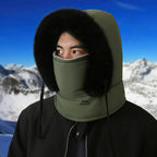 Warm Outdoor Windproof Scarf Hat