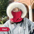 Warm Outdoor Windproof Scarf Hat