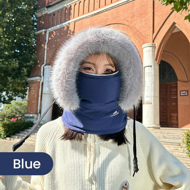 Warm Outdoor Windproof Scarf Hat