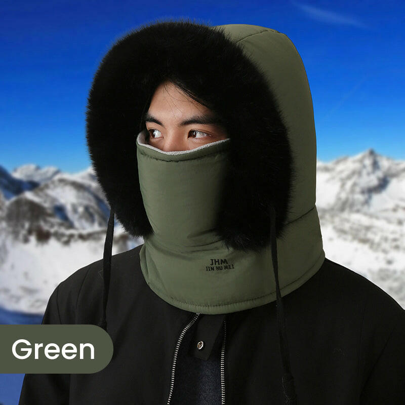 Warm Outdoor Windproof Scarf Hat