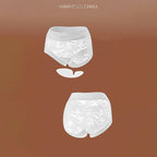 Women's Hygienic Mid-Rise Lace Panties