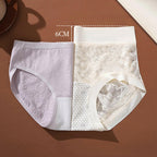 Women's Hygienic Mid-Rise Lace Panties